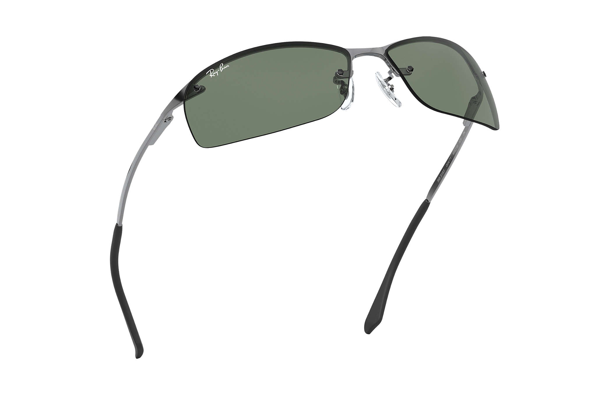 Infecteren ijsje schouder ray-ban rb3183 - top bar square sunglasses