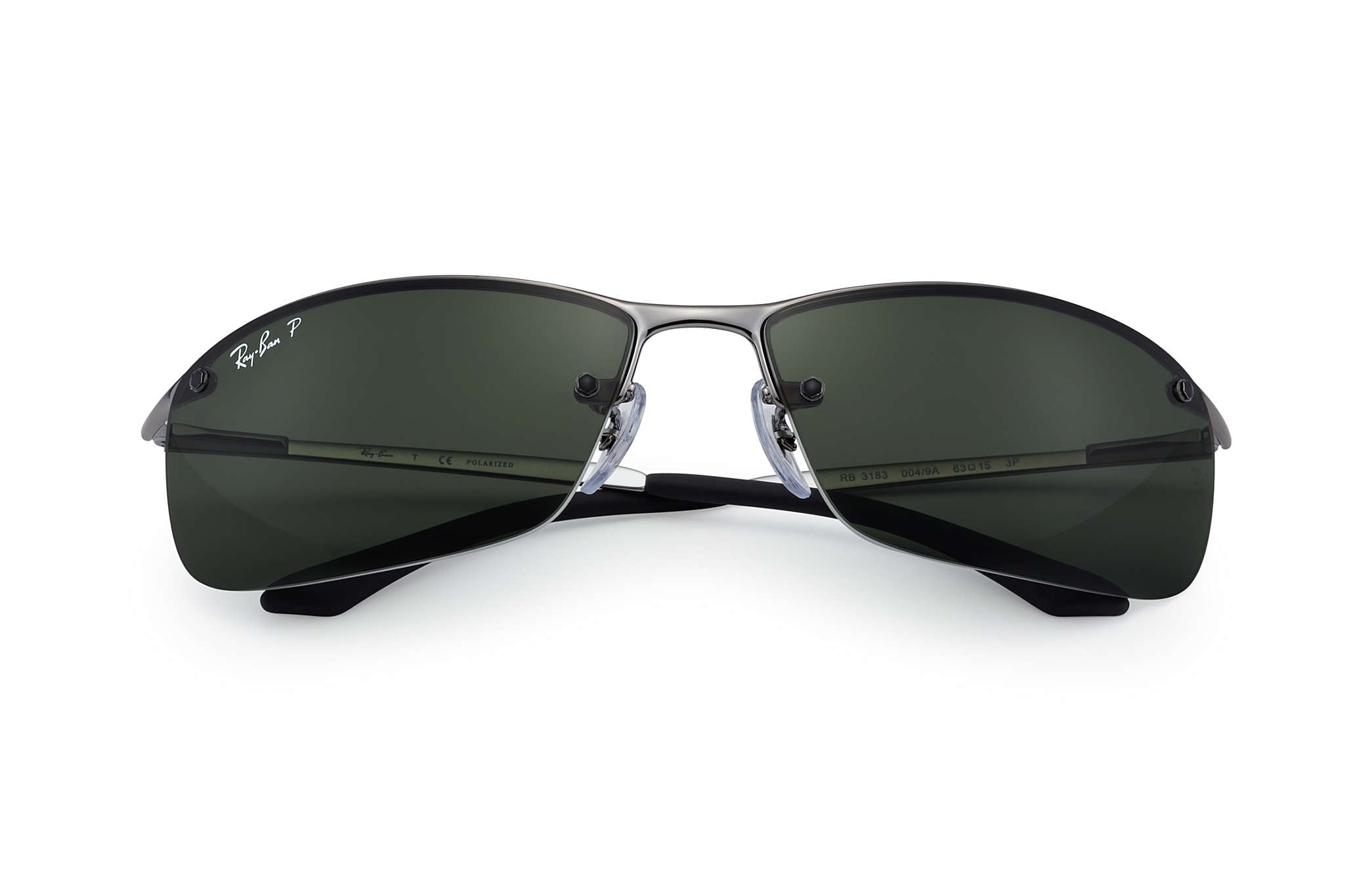 september Dårlig skæbne Remission ray-ban rb3183 - top bar square sunglasses